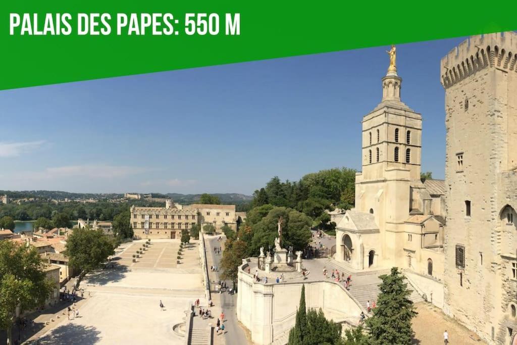 La Bulle - Parking Gratuit En Souterrain - 2 Mins Du Palais Des Papes - Clim Ac - Wifi Apartment Avignon Exterior foto
